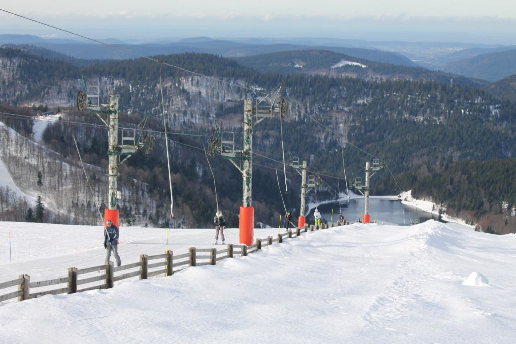 station de ski La Bresse Hohneck, piste du Kastelberg